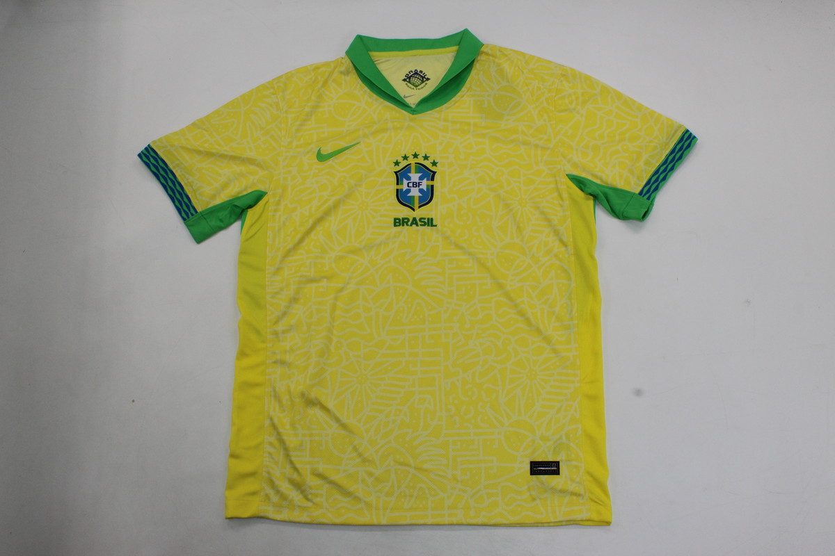 AAA Quality Brazil 2024 Home Soccer Jersey